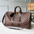 LV N41428 Louis Vuitton Keepall Bandoulière 45  Travel Bag Damier Ebene Canvas