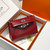 Hermes Kelly Pouchette Box Leather clutch bag H231048