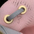 LV M13838 Louis Vuitton Bella Tote Mahina Bag Pink/Gray