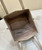 Fendi Origami Medium 8BH414 Dove Gray leather bag that can be transformed 8626A