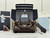 Prada 1BA486 Bonnie leather mini handbag Dark Brown