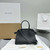 The Row Calfskin Soft Margaux 10 Bag THR153678 Black