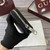 Gucci 835003 Gucci Imprint zip around wallet Black