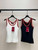 Gucci Women Contrast ribbed knit vest  G85275
