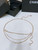 Chanel 24c calfskin Resin white logo buckle  pearl and gold metal 1.5cm AA0930