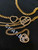 Chanel 24c calfskin Resin white logo buckle  pearl and gold metal 1.5cm AA0930
