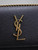 YSL 442906 SUNSET MEDIUM IN Black grained cowhide leather