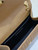 YSL 600185 Envelope Meduim In Quilted Grain De Poudre Embossed Leather Caramel