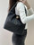 Chanel AS5967 26C Large Hobo Handbag Calfskin & Gold-Tone Metal Black