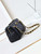 Chanel 24K New Bowling ball waxed Lambskin AS5152 Black Gold