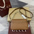 Gucci GG Emblem small shoulder bag 847448 Brown