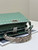 Fendi 8BN244 Peekaboo Mini Green Selleria bag with 220 hand-sewn topstitches 8522A