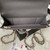 Chanel Phone Holder with Chain CC Lambskin & Gold-Tone Metal AP3226 Gray