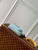 LV M83694 Louis Vuitton Mini Bumbag Monogram Empreinte Blue with Yellow