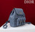 Dior Medium Dior Caro Backpack Navy blue Macrocannage Lambskin M6301
