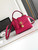 LV M87106 Louis Vuitton Ostrich Rose Des Vents Mini Rose Red