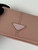 Prada 1MV204 Small Saffiano Leather Wallet light Pink