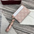 Gucci GG Emblem card case with strap 819121 Pink