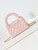 Chanel AS4416 Mini Shopping Bag shiny aged Calfskin Gold tone metal Light Pink