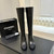 Chanel G46755 color-blocked high-heeled boots C90337