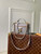 LV M12427 Louis Vuitton Vanity Chain Pouch Bag Trianon Gray