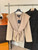 Louis Vuitton LV 1A4PE6 Short Hooded Wrap Coat L55766