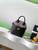 Chanel AP4742 Clutch with chain Suede Calfskin Shiny Lambskin & Gold-Tone Metal  Black &GRAY