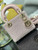 Dior S0856 Micro Lady Dior Limited edition Embroidery with pink beads