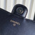 Chanel AP3226 Phone Holder with Chain Patent Calfskin & Gold-Tone Metal Black