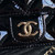 Chanel AP3226 Phone Holder with Chain Patent Calfskin & Gold-Tone Metal Black