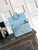 Chanel A69900 Mini Flap Blue Velvet CF AS1116