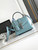 LV M87106 Louis Vuitton Ostrich Rose Des Vents Mini Ligth Blue