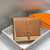 Hermes H082119CK89 Men Steve light junior messenger bag Golden Brown