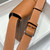 Hermes H082119CK89 Men Steve light junior messenger bag Golden Brown