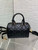 Dior M1364 Dior Groove 20 Bag Black Macrocannage Calfskin