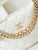 Chanel AP3943 Pouch Grained Shiny Calfskin & Gold-Tone Metal White