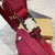 Gucci 802096 Small GG Crossbody Bag Red