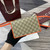 Gucci GG Emblem wallet with leather strap 820688 Biege &Orange