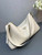 Prada 1BC228 Prada Aimèe Large leather shoulder bag White
