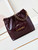 Chanel 22 AS3260 Small Handbag Shiny Calfskin Dark Red Gold