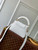 LV M12279 Louis Vuitton Capucines Mini Bag Silver Sea