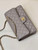 Chanel A01112 Flap Classic 11.12 Handbag Calfskin Sewing Elephant Gray
