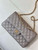 Chanel A01112 Flap Classic 11.12 Handbag Calfskin Sewing Elephant Gray