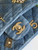 Chanel A69900 25C Mini Flap Vintage denim AS1116 Blue