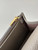 Chanel AP4241 Classic Wallet On Chain Grained Shiny Calfskin Gray