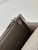 Chanel AP4241 Classic Wallet On Chain Grained Shiny Calfskin Gray