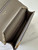 Chanel AP4241 Classic Wallet On Chain Grained Shiny Calfskin Gray