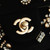 Chanel A69900 26A Mini Flap Badge Pack bag AS1116 Black