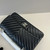 Chanel A01112 Flap Classic 11.12 Handbag Lambskin Black V grid