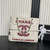Chanel AS9901 Vintage Shopping Bag Calfskin White Red